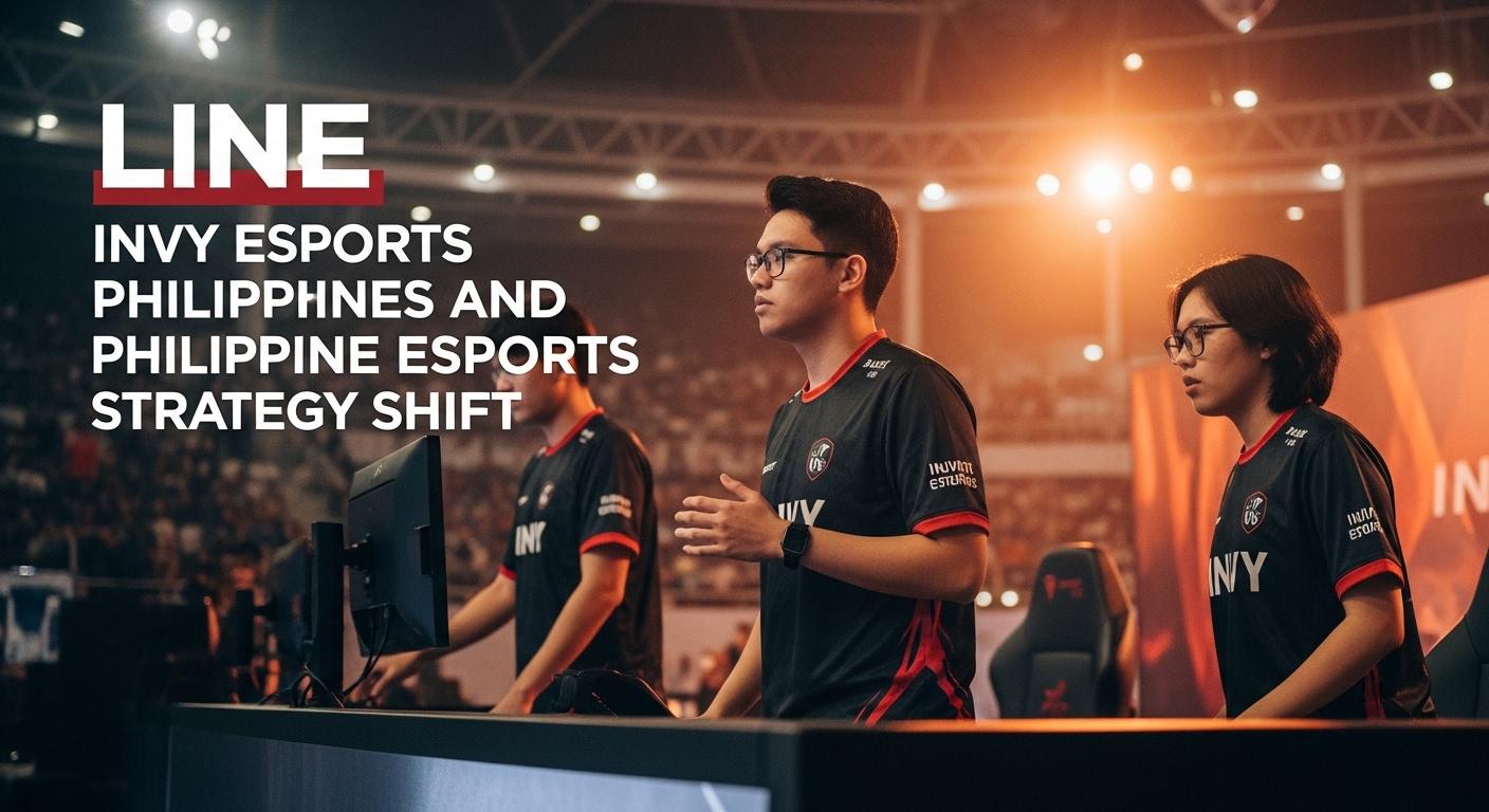 Philippine esports arena with invy Esports Philippines branding and cheering crowd