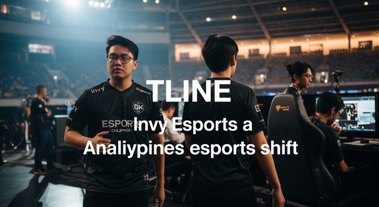 Esports arena in the Philippines with InvY Esports Philippines branding.
