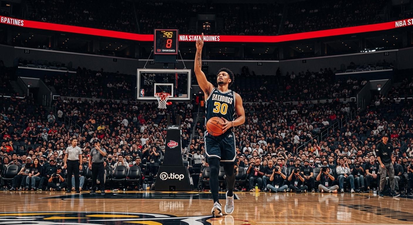 Esports graphic illustrating NBA standings with team logos and a Philippine map.